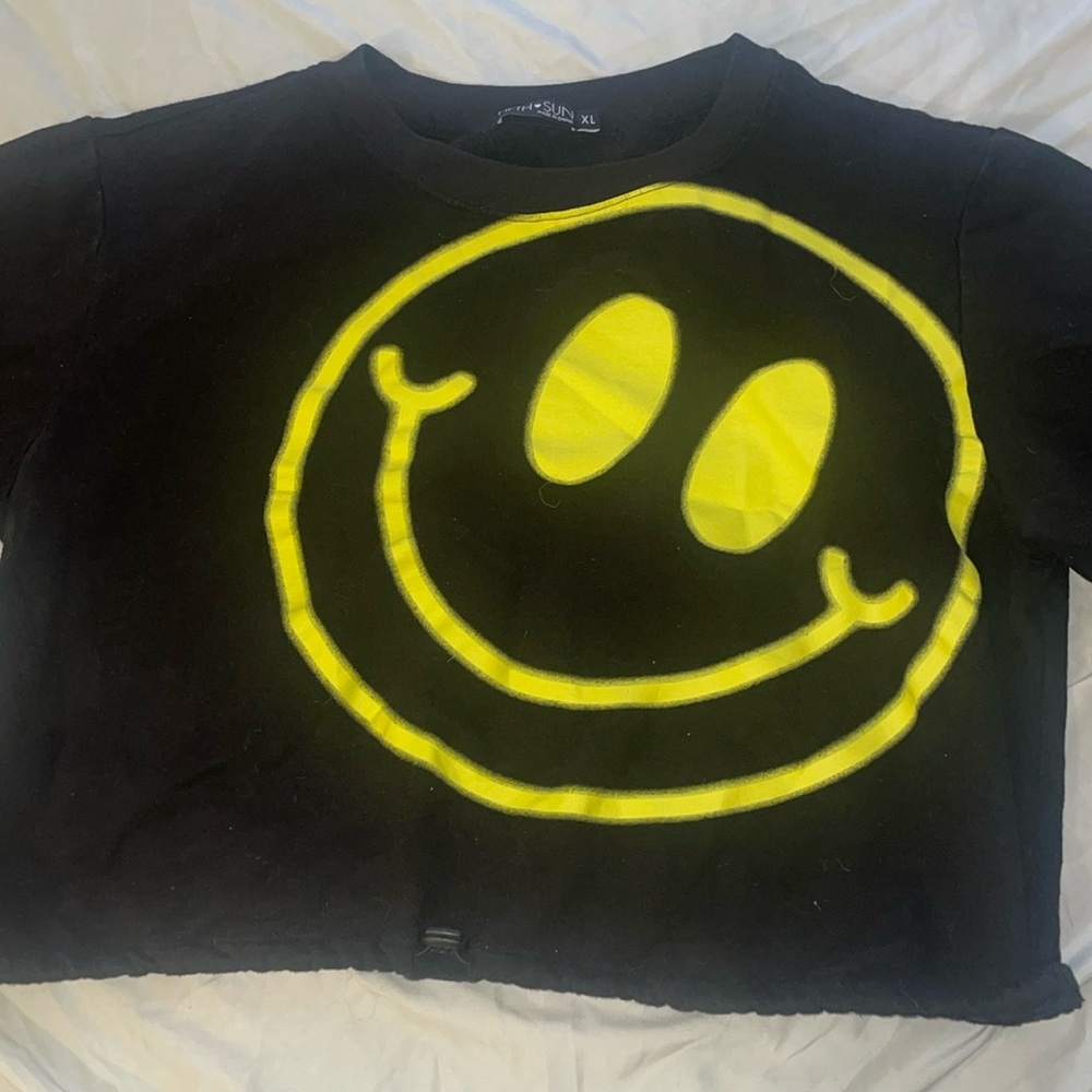 Smiley face sweater